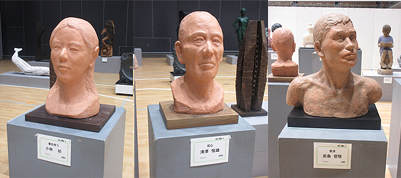 2019－5月-新潟県展彫刻部門受講者入選作品画像